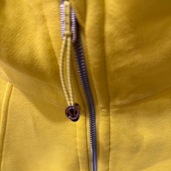 Lululemon Scuba Oversized half zip sonic yellow XS/S - Picture 2 of 5